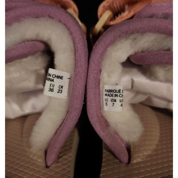 Suicoke MOTO-Mab Strap Sandals Size 36 US W7 M5 Unisex Beige Purple $250 - Picture 7 of 10